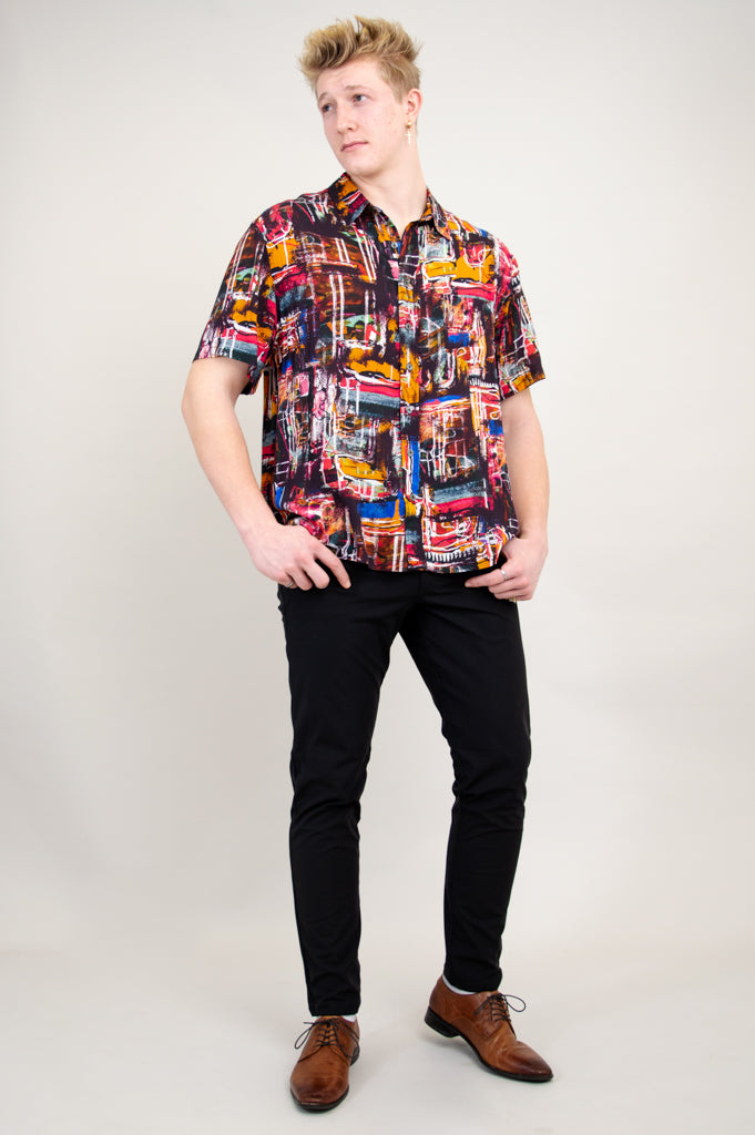 Basquiat Dinosaur T-Shirt - Vintage Art Graphic Tee for Men & Women - Perfect for Casual Wear, Street Style & Jean Basquiat Fans