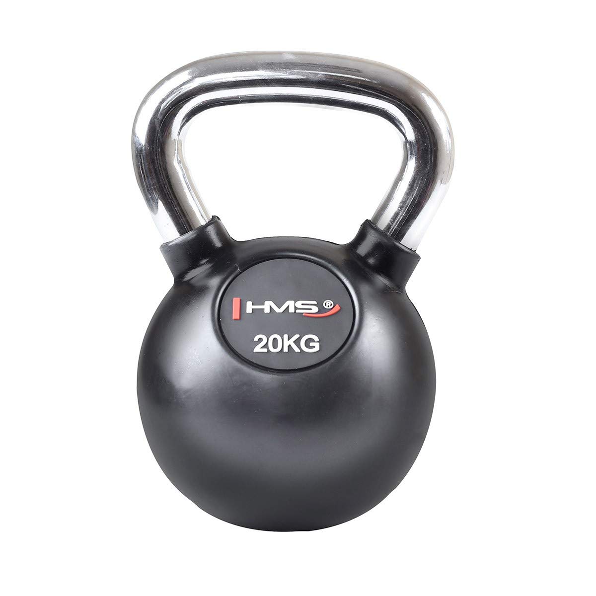 HMS Unisex 17-64-056 5907695504088 Cast Iron Kettlebell, Black, One Size - Perfect for Home Gym, Strength Training & CrossFit Workouts