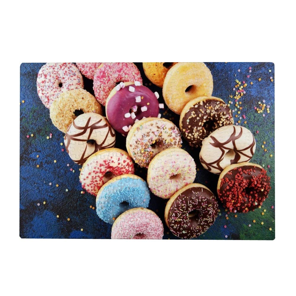 Vantaso 1000 Piece Jigsaw Puzzle for Adults & Kids - Colorful Donut Puzzle Game for Family Fun, Brain Teaser & Stress Relief - Perfect for Home Decor, Birthday Gifts & Family Game Night
