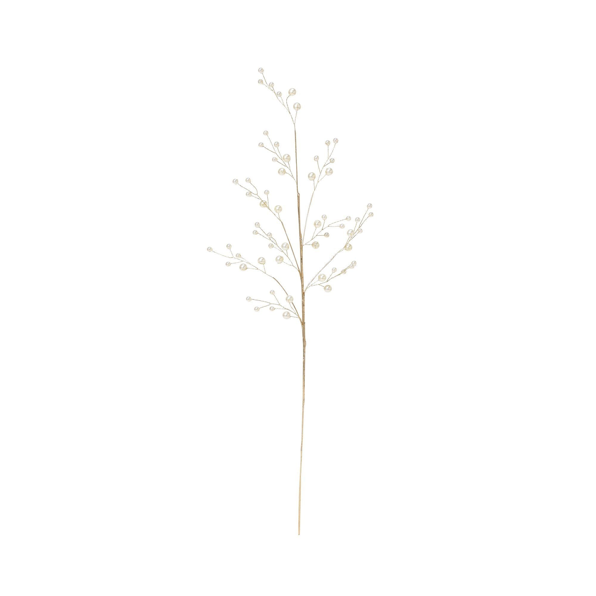 Artificial Pearl Leaf Gold Plant - Elegant Home & Office Decor for Living Room, Bedroom, or Wedding Centerpieces
