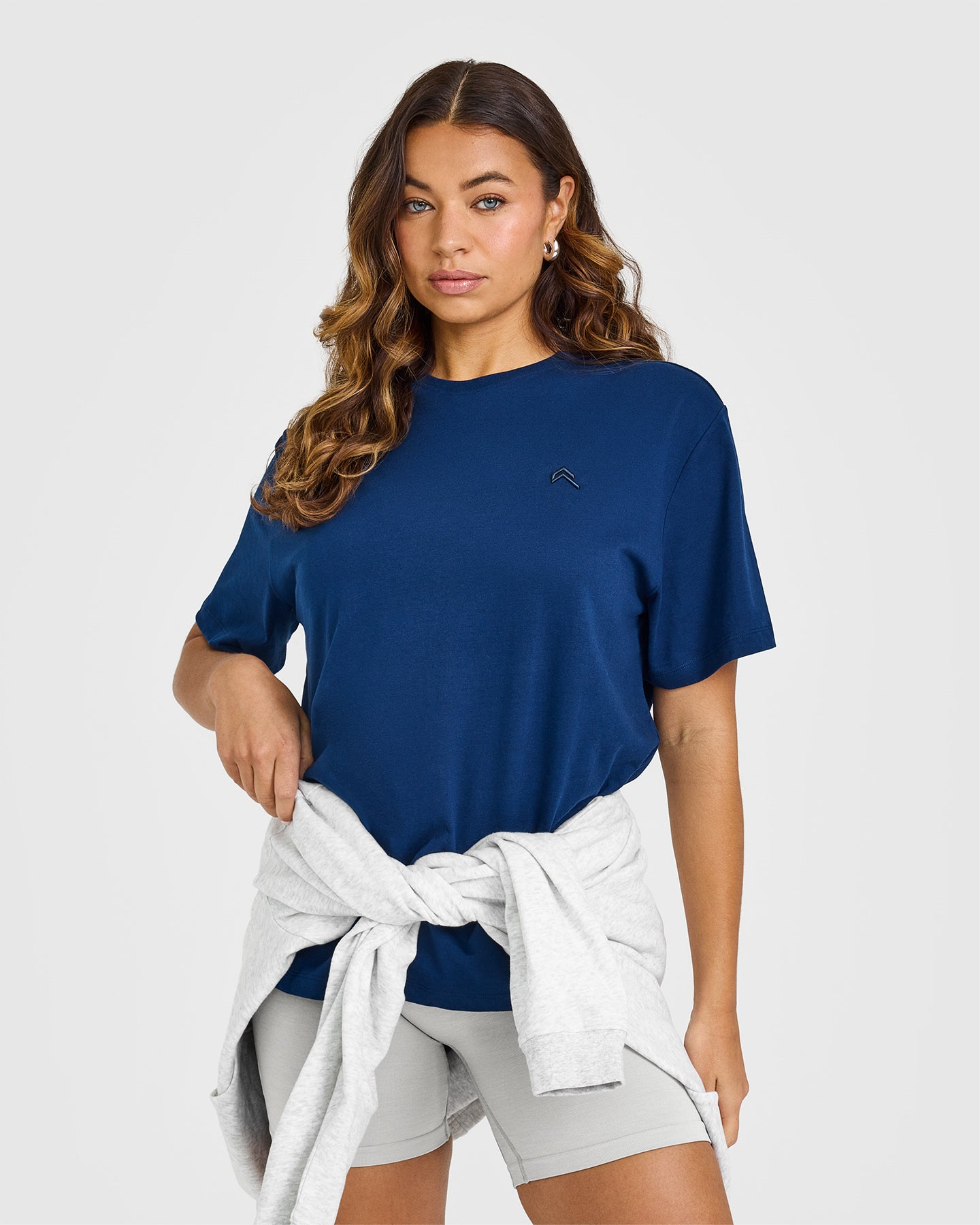 Classic Oversized Lightweight T-Shirt for Women & Men | Soft Cotton Comfort Fit Casual Tee | Midnight Black | Perfect for Lounge, Travel & Everyday Wear