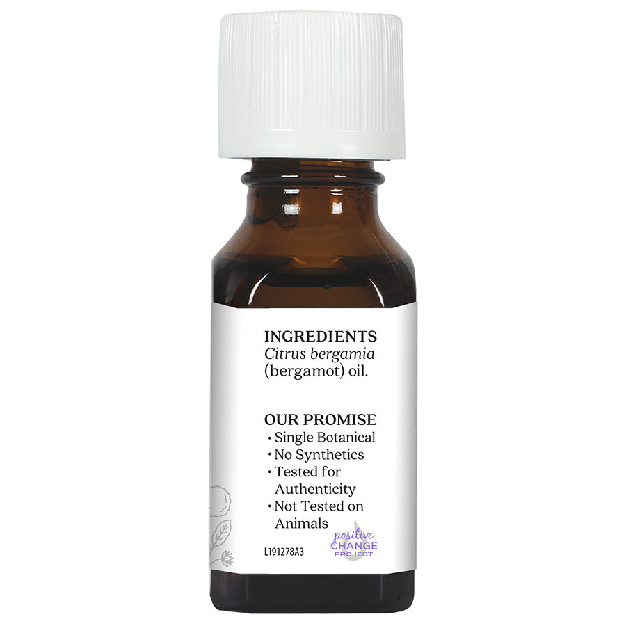 Pure Bergamot Essential Oil for Aromatherapy, Stress Relief & Skincare - 100% Natural, Therapeutic Grade - Perfect for Diffusers, Massage & DIY Beauty Products