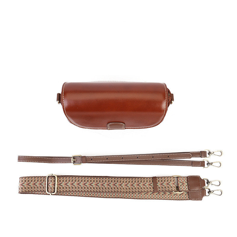 Stylish Compact Leather Crossbody Purse for Women - Fashionable Small Shoulder Bag with Adjustable Strap - Perfect for Travel, Shopping & Everyday Use