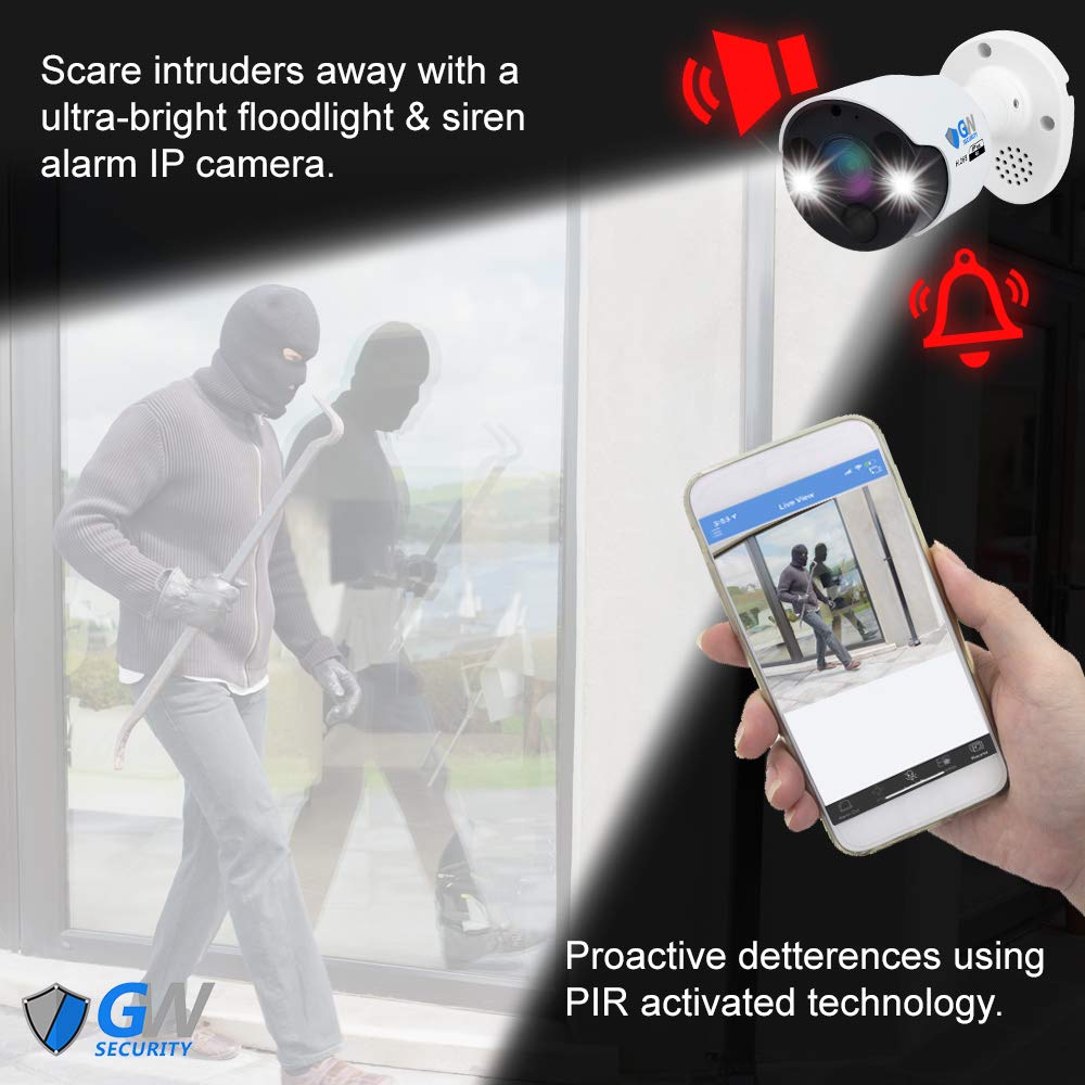 8MP 4K AI Smart Home Security Camera System with 8 Channel NVR - 4 Dome & 4 Bullet IP PoE Cameras (Built-in Microphone, Face/Person/Vehicle Detection, 2160P HD) - Ideal for Home, Office & Business Surveillance