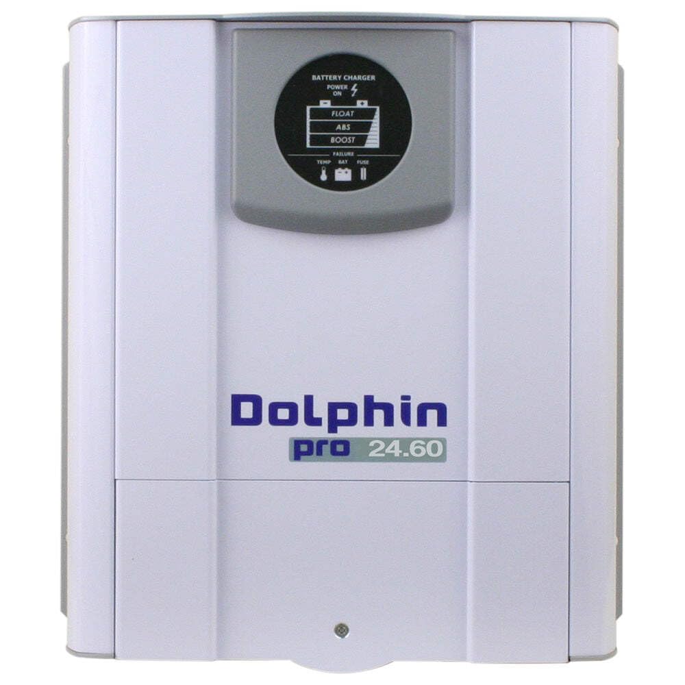 Scandvik Dolphin Pro Series 24V 60A Marine Battery Charger - Fast Charging for Boats, Yachts & RVs