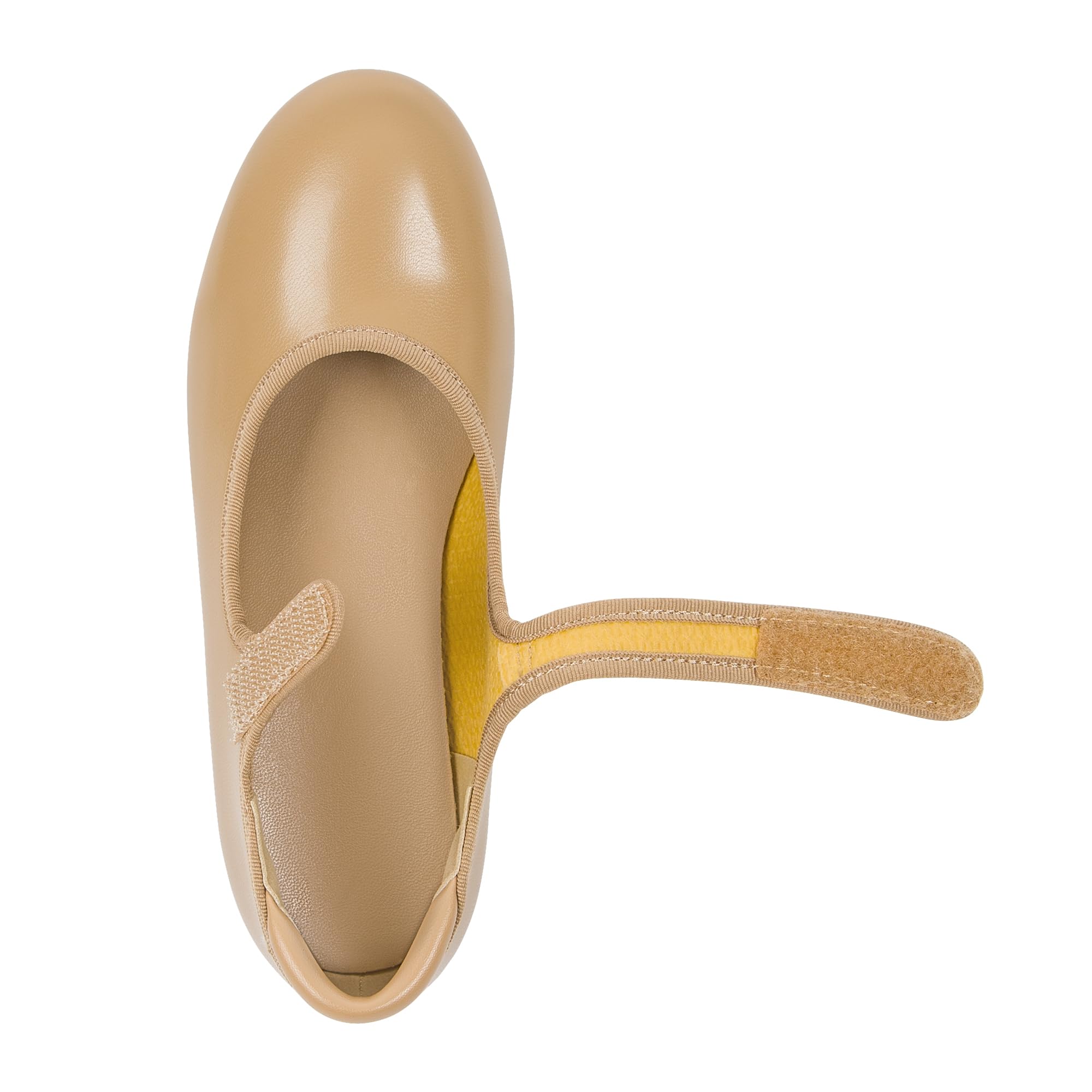 Linodes Economy Unisex-Child Upgraded Easy Strap Tap Shoe for Girls and Boys Maryjane Dance Flat - Perfect for Ballet, Jazz, and Dance Performances