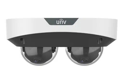 Uniview IPC3222SS ADF40K I1 4.0mm Dual Channel Non-Splicing Multiview Series IR Fixed Intelligent Network Security Camera - Ideal for Home Surveillance, Business Monitoring & Outdoor Security