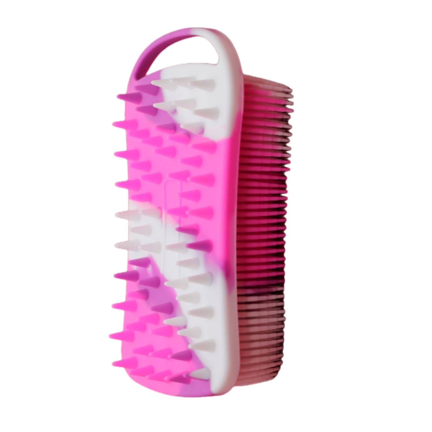 Premium Silicone Body Scrubber for Shower & Bath - Exfoliating Loofah Brush for Women, Men & Kids - Gentle Skin Cleansing & Massage - Ideal for Sensitive, Dry & All Skin Types - Perfect for Spa, Home & Travel Use