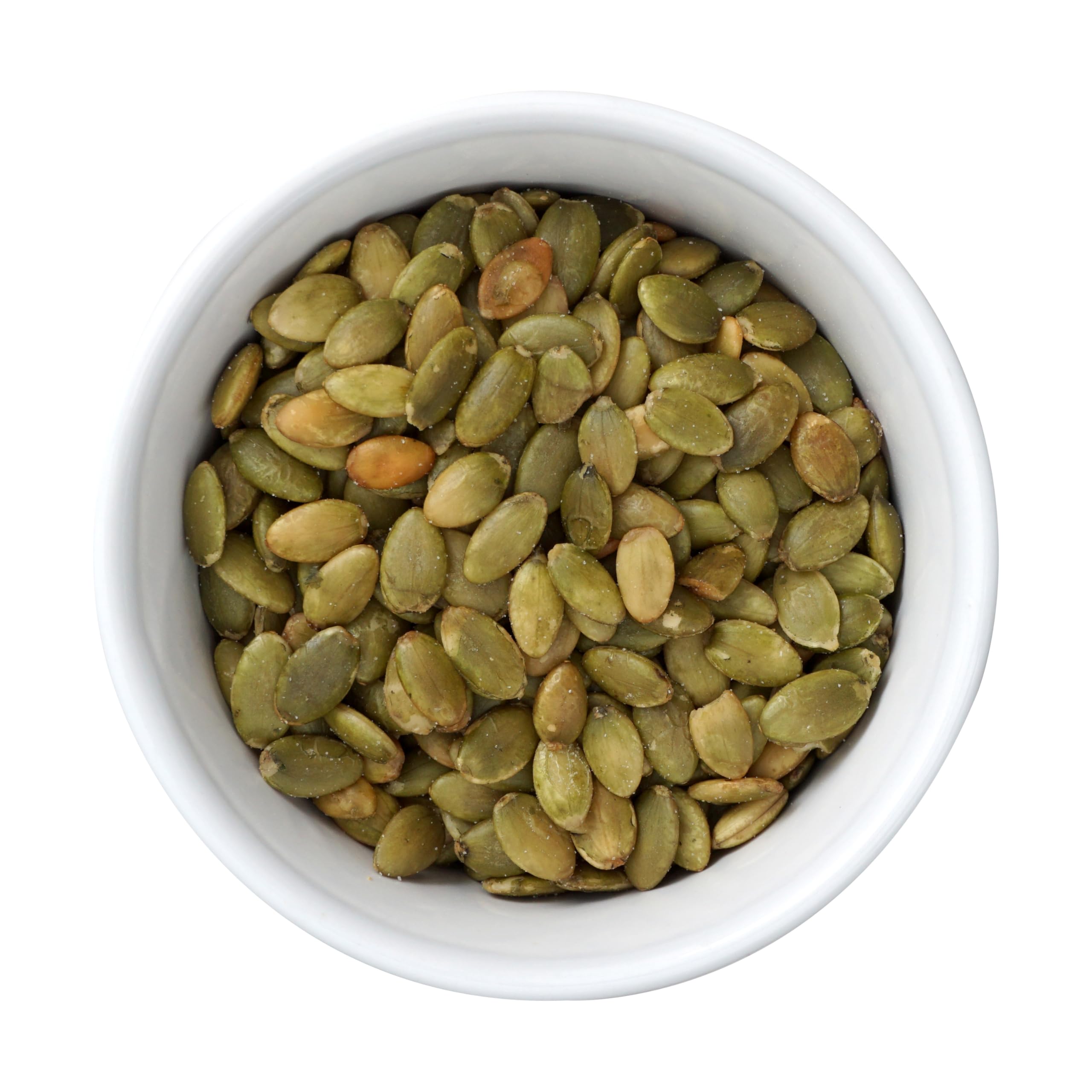 Organic Roasted & Salted Pumpkin Seeds (Pepitas) - 1 Pound (16 oz) Bulk Bag - Shell-Free, High Protein Snack for Salads, Trail Mix & Healthy Eating