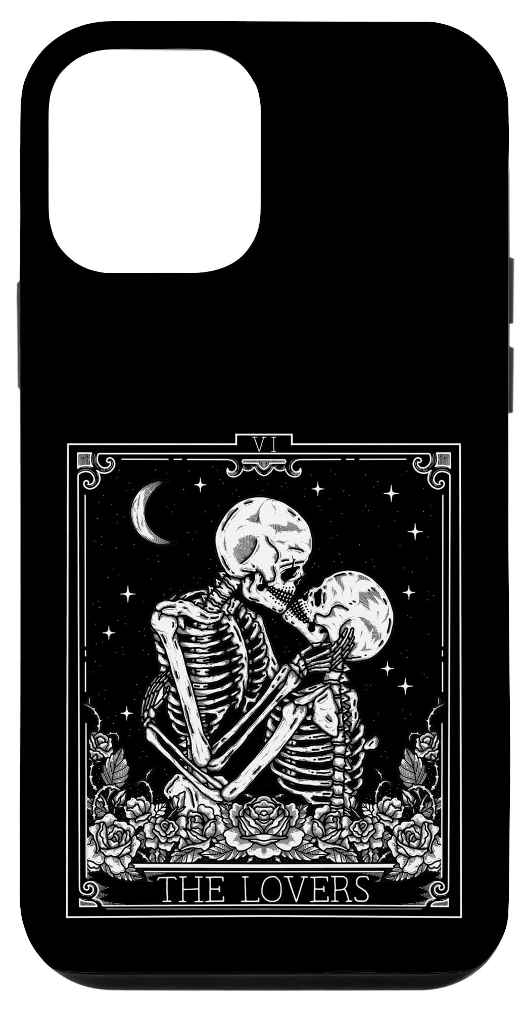iPhone 12 Mini Phone Case - Vintage Tarot Card Design, Astrology & Gothic Style, Perfect for Halloween, Women's Protective Cover - Great for Daily Use, Parties & Gift Giving