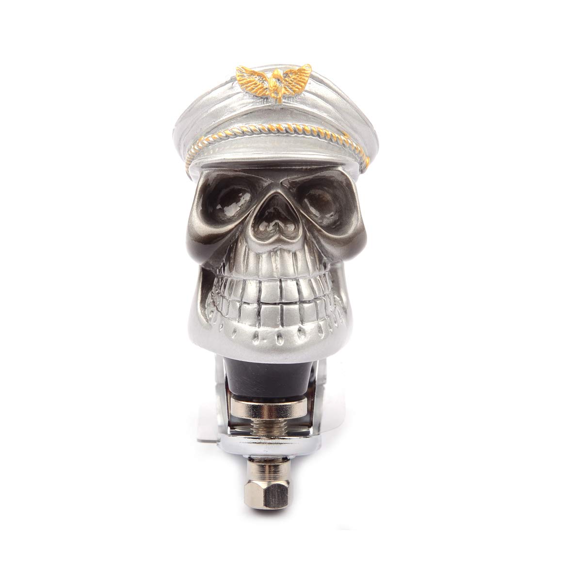 Resin Skull Steering Wheel Spinner Knob - Suicide Knob Handle for Cars, Trucks & Off-Road Vehicles - Easy Turning Accessory for Better Control (Perfect for Off-Roading, Drifting & Tight Parking)