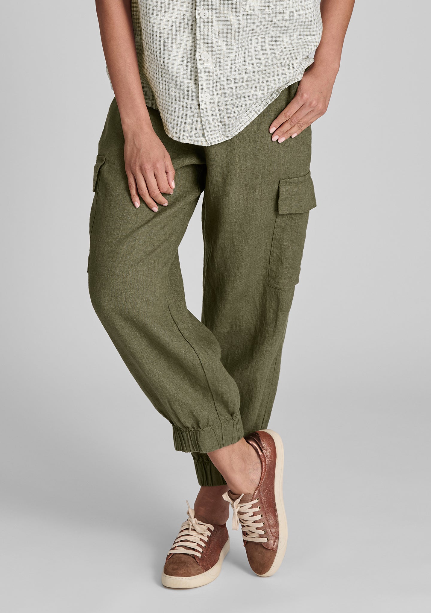 Comfortable Linen Drawstring Pants for Women & Men - Breathable Casual Lounge Pants for Summer, Yoga, Travel & Home Wear