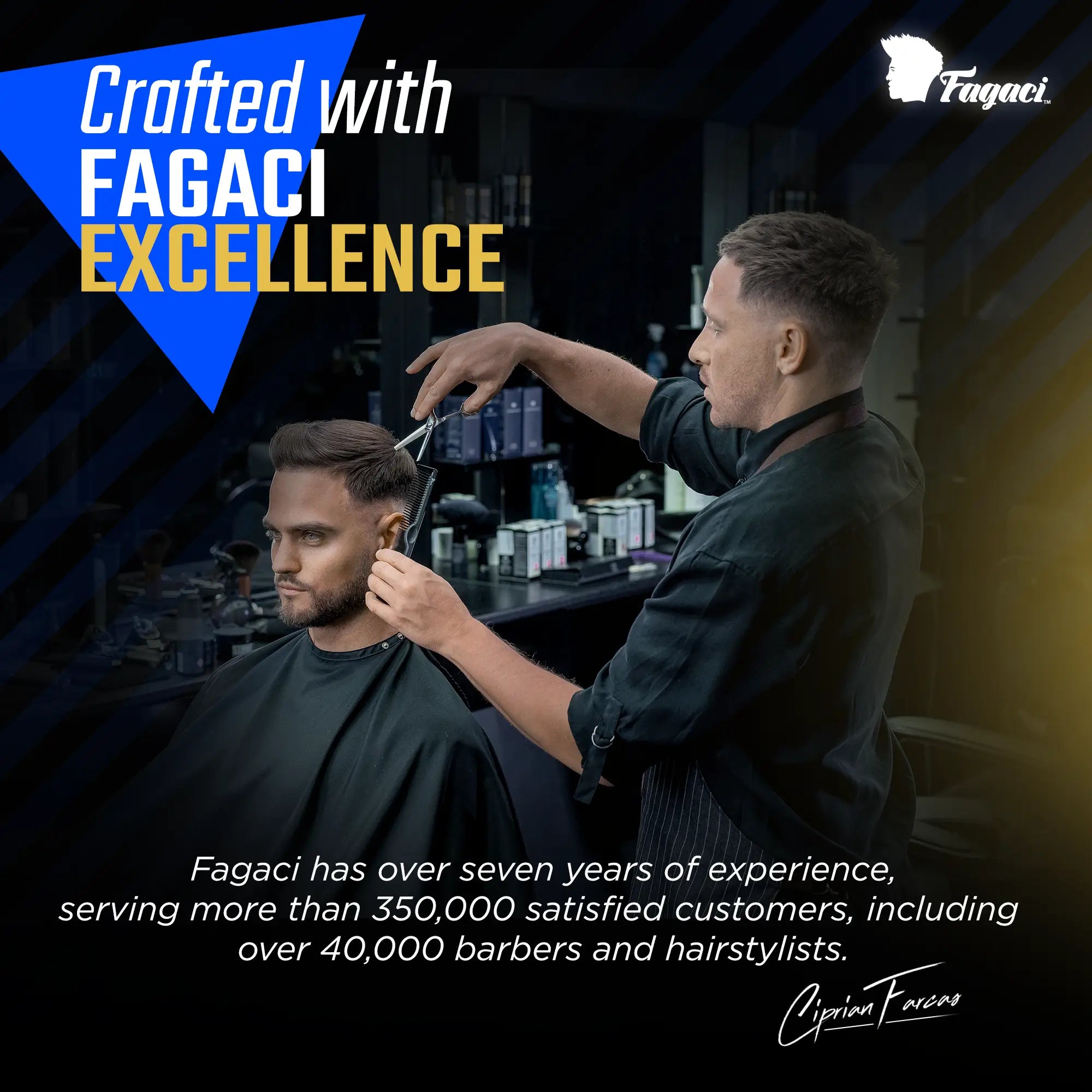 Professional INFINITY THINNING SHEARS for Hair Styling - Precision Haircutting Scissors for Barbers & Stylists - Perfect for Salon, Home Use & Professional Hair Cutting