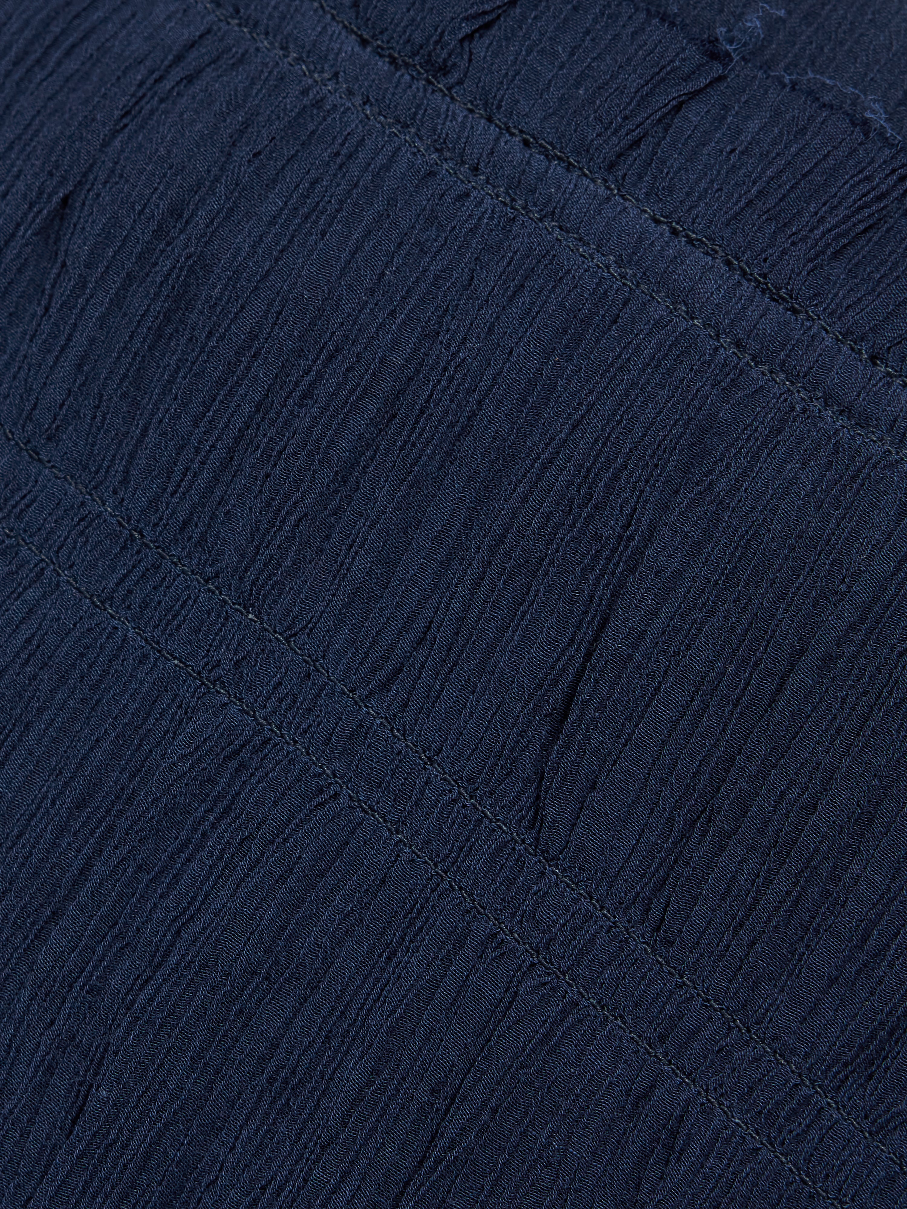 Viscose Gauze Ruched Midi Skirt for Women - Soft Flowy Blue Skirt for Summer, Beach, and Casual Outings