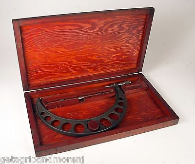Brown & Sharpe 10-11 Inch Micrometer - High Precision Machinist Tool with 10 Standards - Ideal for Metalworking, Engineering, and Quality Control Measurements
