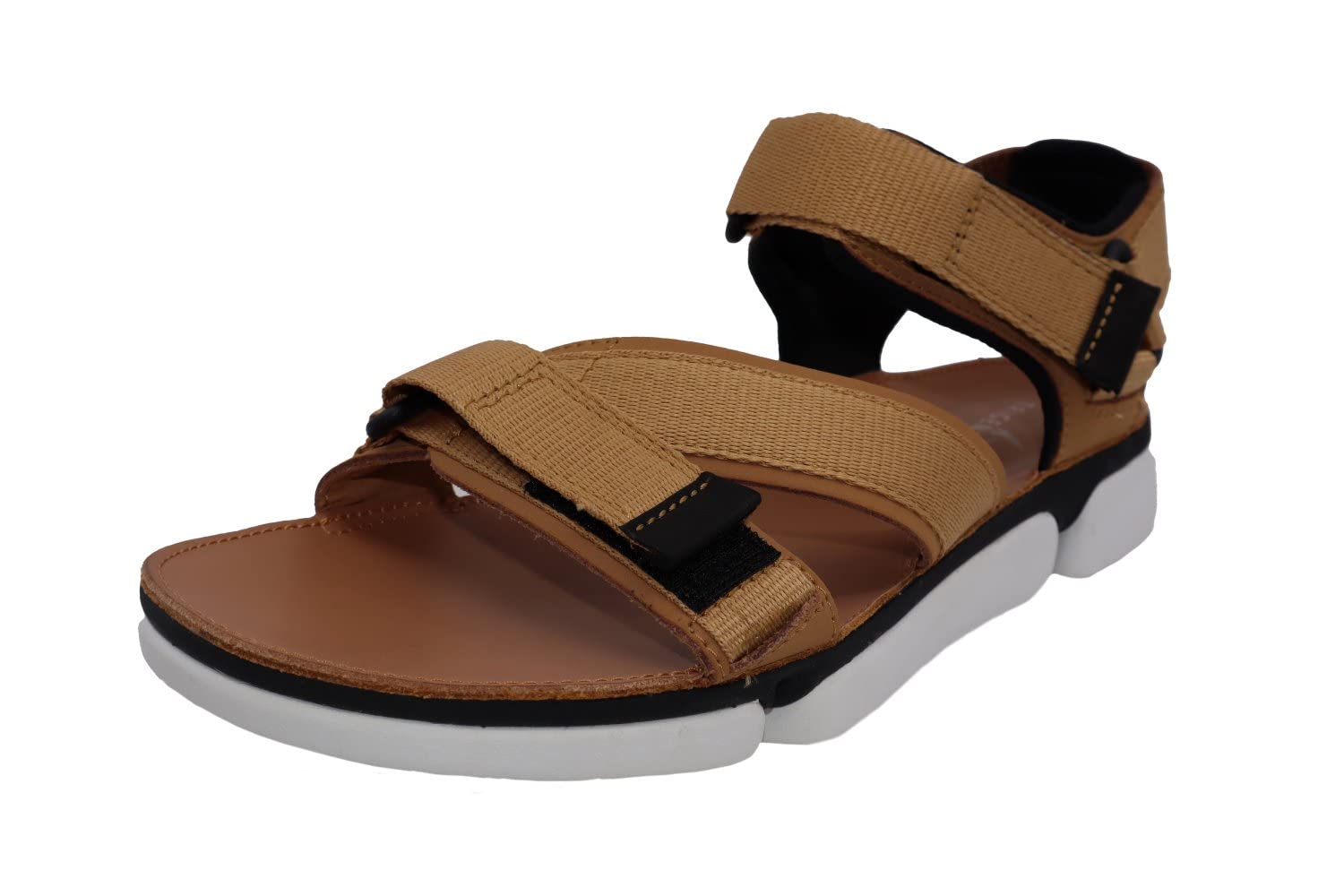 Clarks Men's Tri Cove Sun Ankle-High Fabric Sandal - Breathable & Comfortable Summer Shoes for Walking, Beach & Outdoor Activities