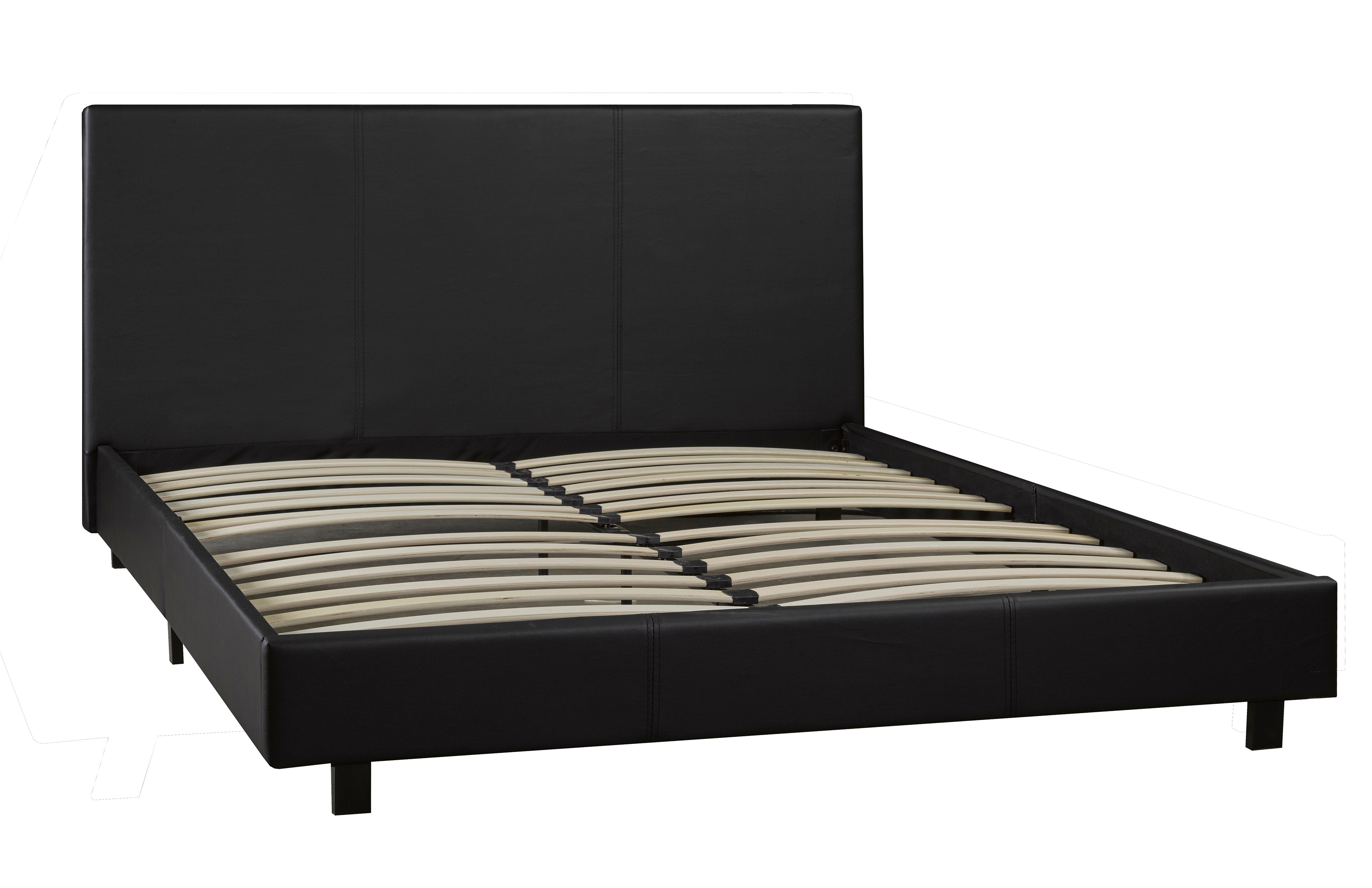 Belize Platform Bed Frame - Queen Size Modern Wood Bed with Headboard - Sturdy & Stylish for Bedroom, Guest Room, or Dorm