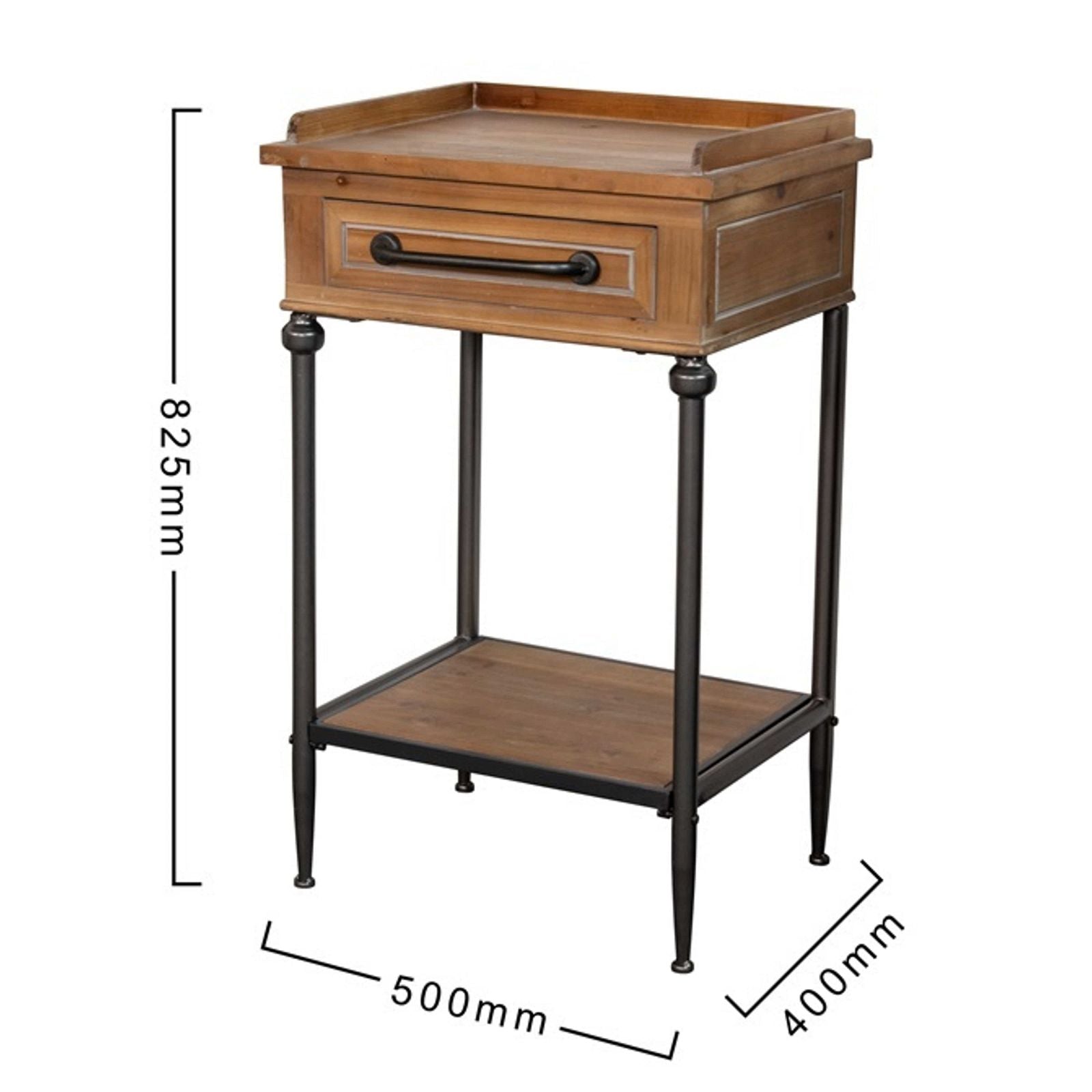 Modern Adroit Side Table by Urban Style - Stylish End Table for Living Room, Bedroom, or Office - Perfect for Coffee, Books, and Decor