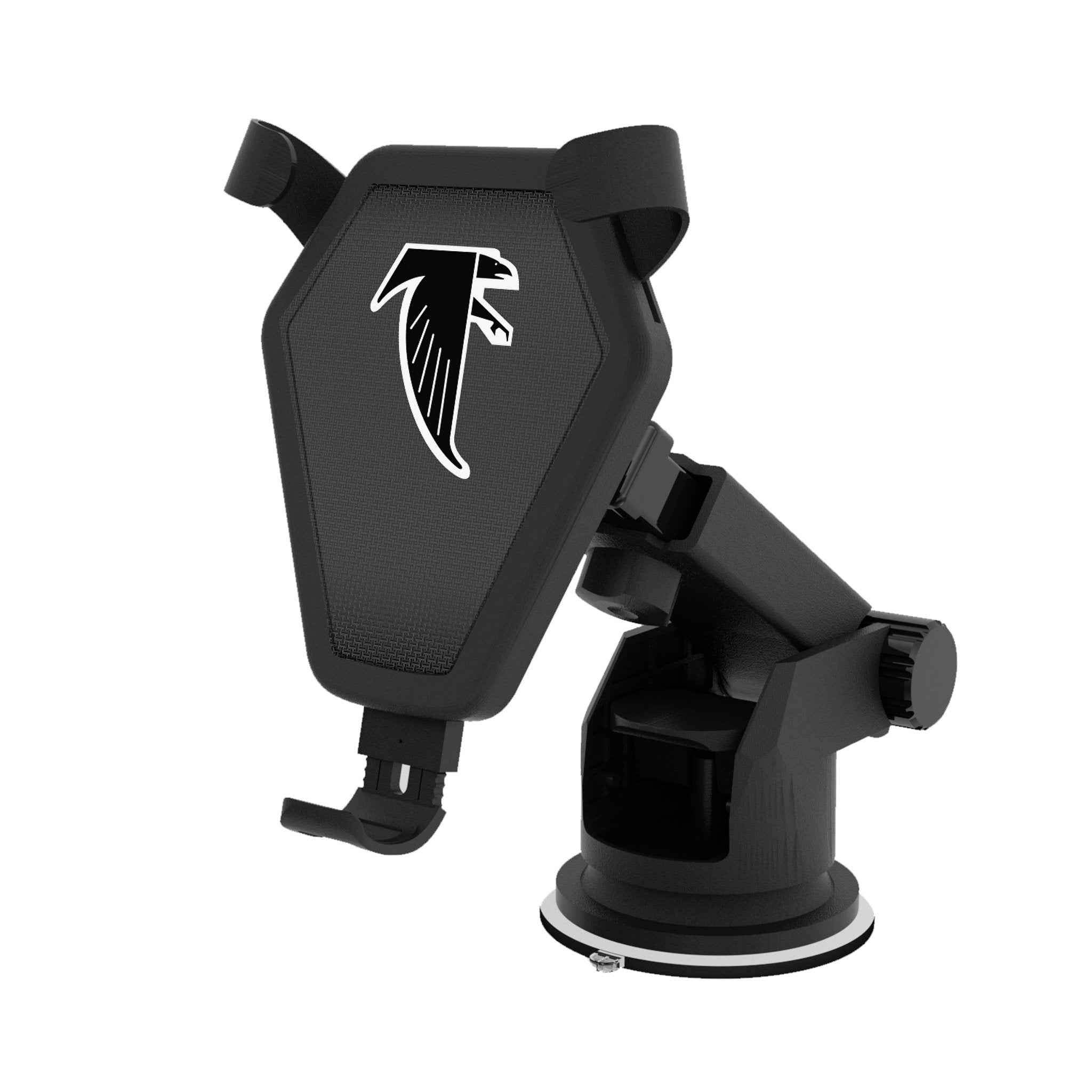 Atlanta Falcons Wireless Car Charger - Fast Qi Charging Pad for iPhone & Android - Perfect for Falcons Fans on the Go