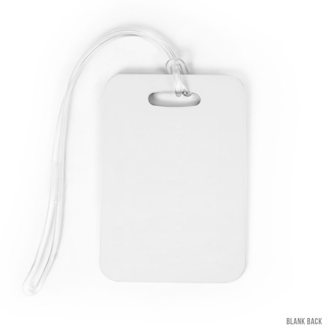 Personalized Soccer Ball Luggage Tag - Custom Soccer Sports Bag Tag with No Back Personalization - Perfect for Travel, Gifts & Soccer Fans