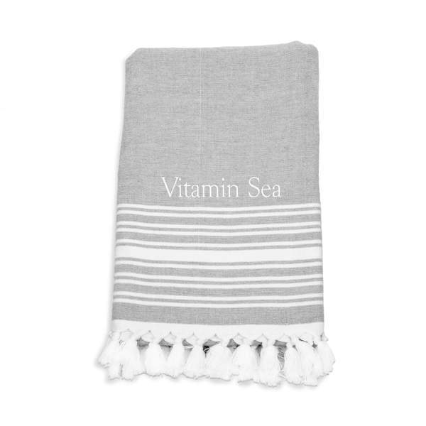 Premium Giulia Peshtemal Oversized Turkish Towel - Ultra Soft, Quick Dry & Lightweight Beach Towel for Travel, Yoga, Spa & Poolside Lounging