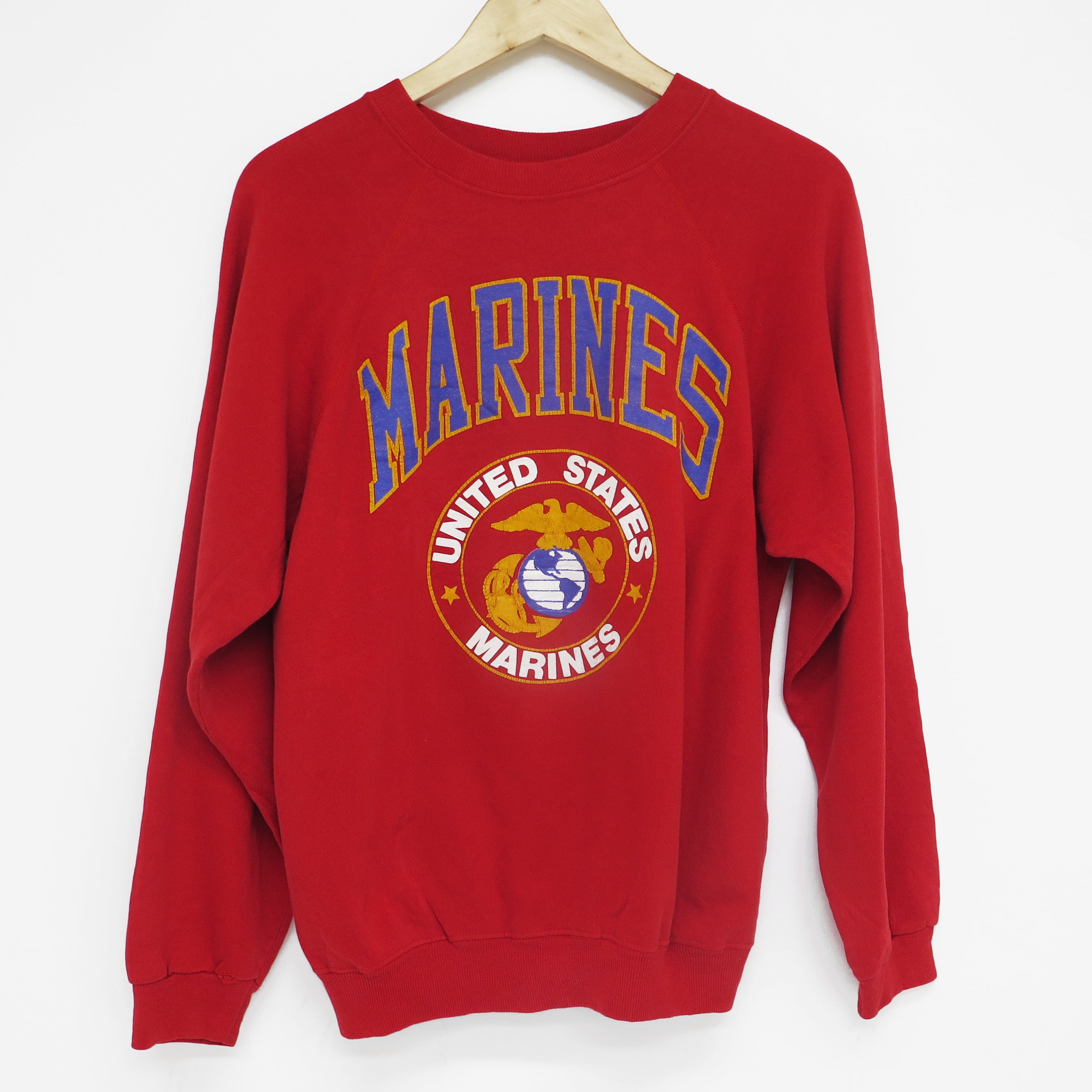 Vintage 1980s USMC US Marine Corps Sweatshirt - Size 46/48 XL - Military Apparel for Collectors & Veterans - Perfect for Casual Wear, Military Reunions & Patriotic Events