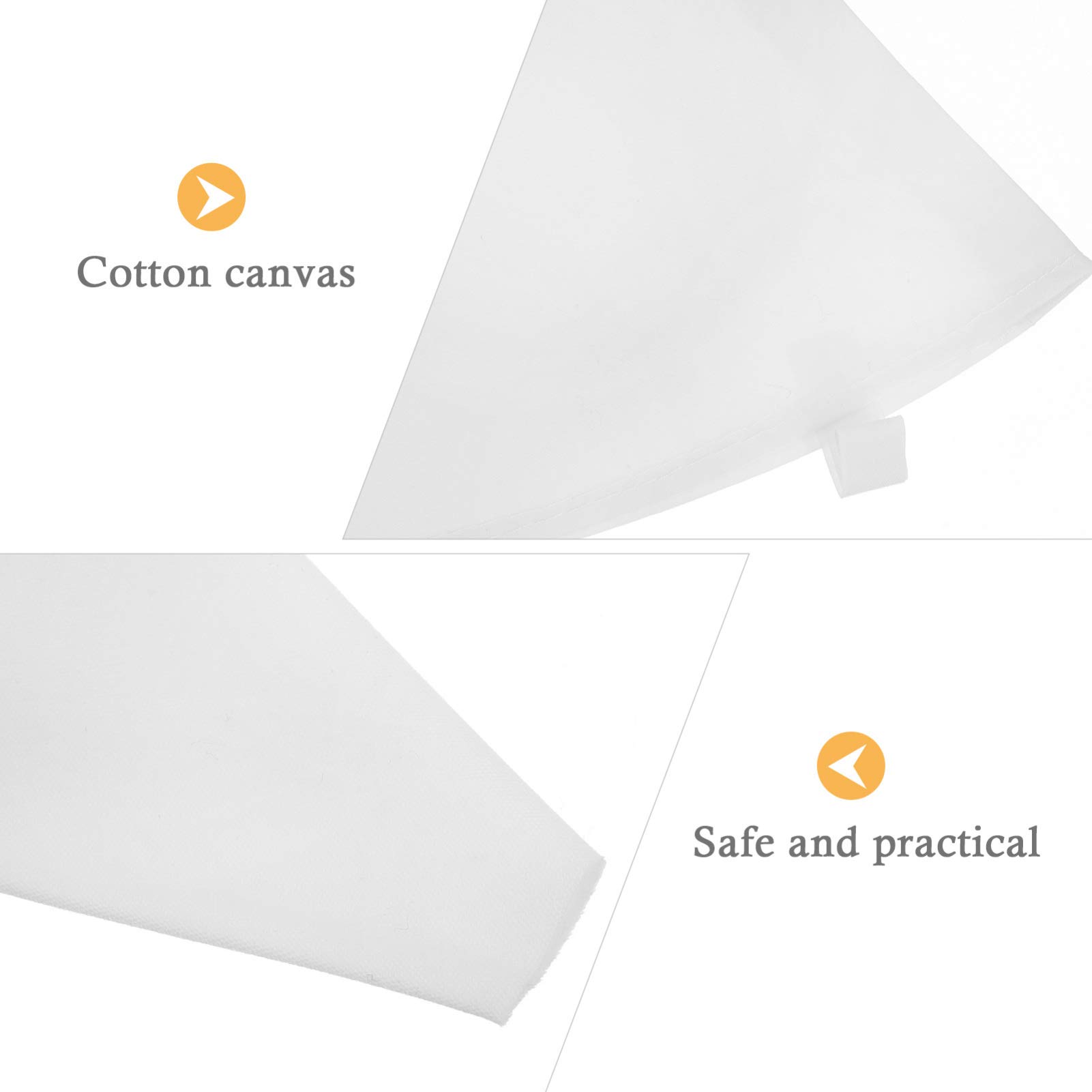 2 Pcs Reusable Pastry Bags for Cake Decorating - Icing Piping Bags with 3 Nozzle Tips - Professional Baking Tools for Cookies, Cupcakes & Desserts - Perfect for Home Bakers and DIY Cake Decorating
