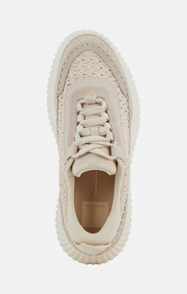 Dolce Vita Dolen Women's Sneakers - Comfortable Casual Walking Shoes in Sandstone Color | Perfect for Everyday Wear, Travel & Running Errands