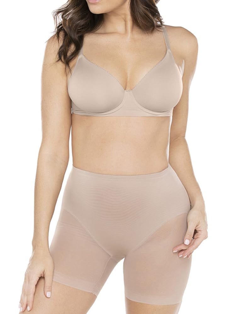 Miraclesuit Women's Rear Lifting Boyshort Panties - High Waist Shaping Underwear for Tummy Control & Butt Lift | Perfect for Swimwear, Shapewear & Everyday Comfort