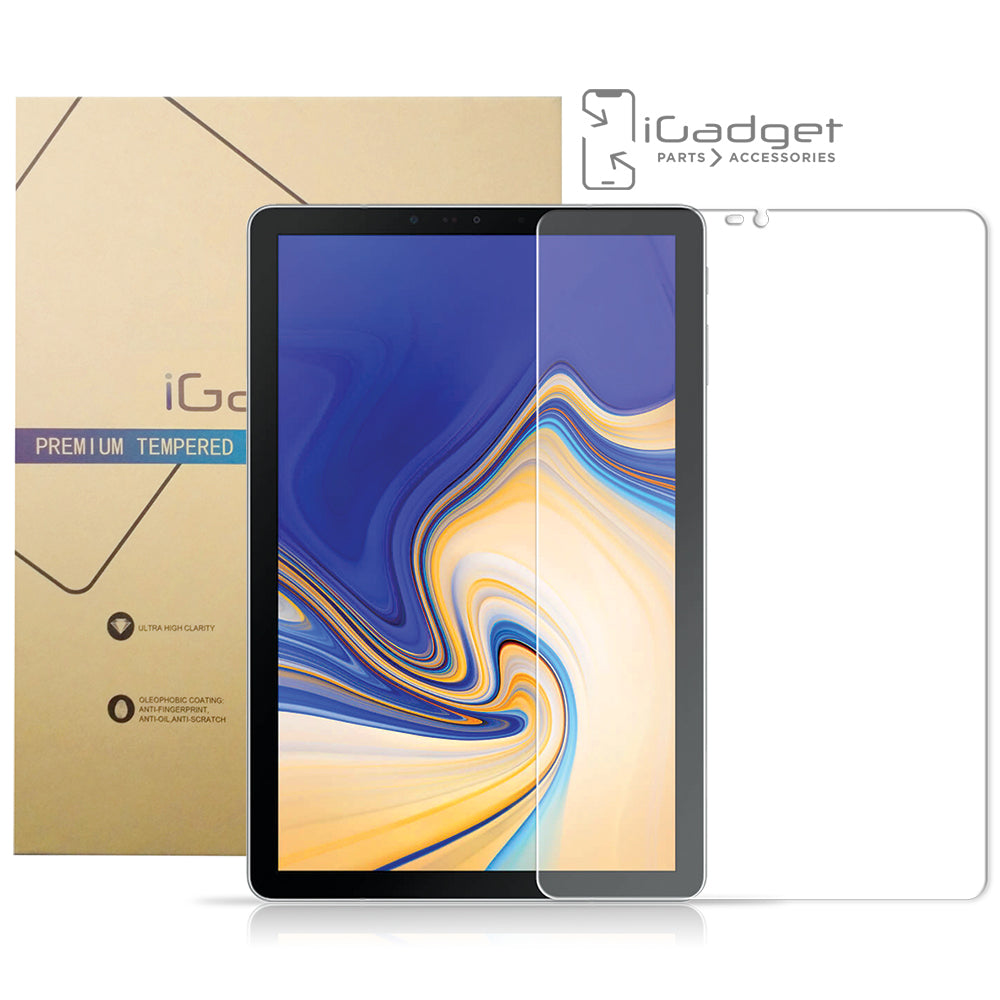 Samsung Galaxy Tab S4 10.5 Inch Tempered Glass Screen Protector for SM-T830/T835 - HD Clear, Anti-Scratch, Bubble-Free - Perfect for Work, Study & Entertainment