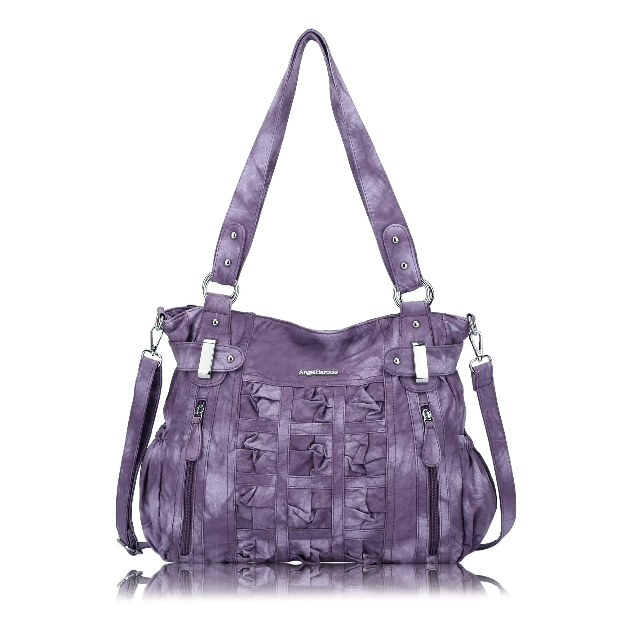 Angel Barcelo Women's Hobo Purses & Handbags - Large Fashion Satchel Shoulder Bag for Everyday Use, Work, Travel & Shopping