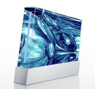 Liquid Metal Skin Cover for Nintendo Wii Console - Durable Protective Case for Gaming & Entertainment