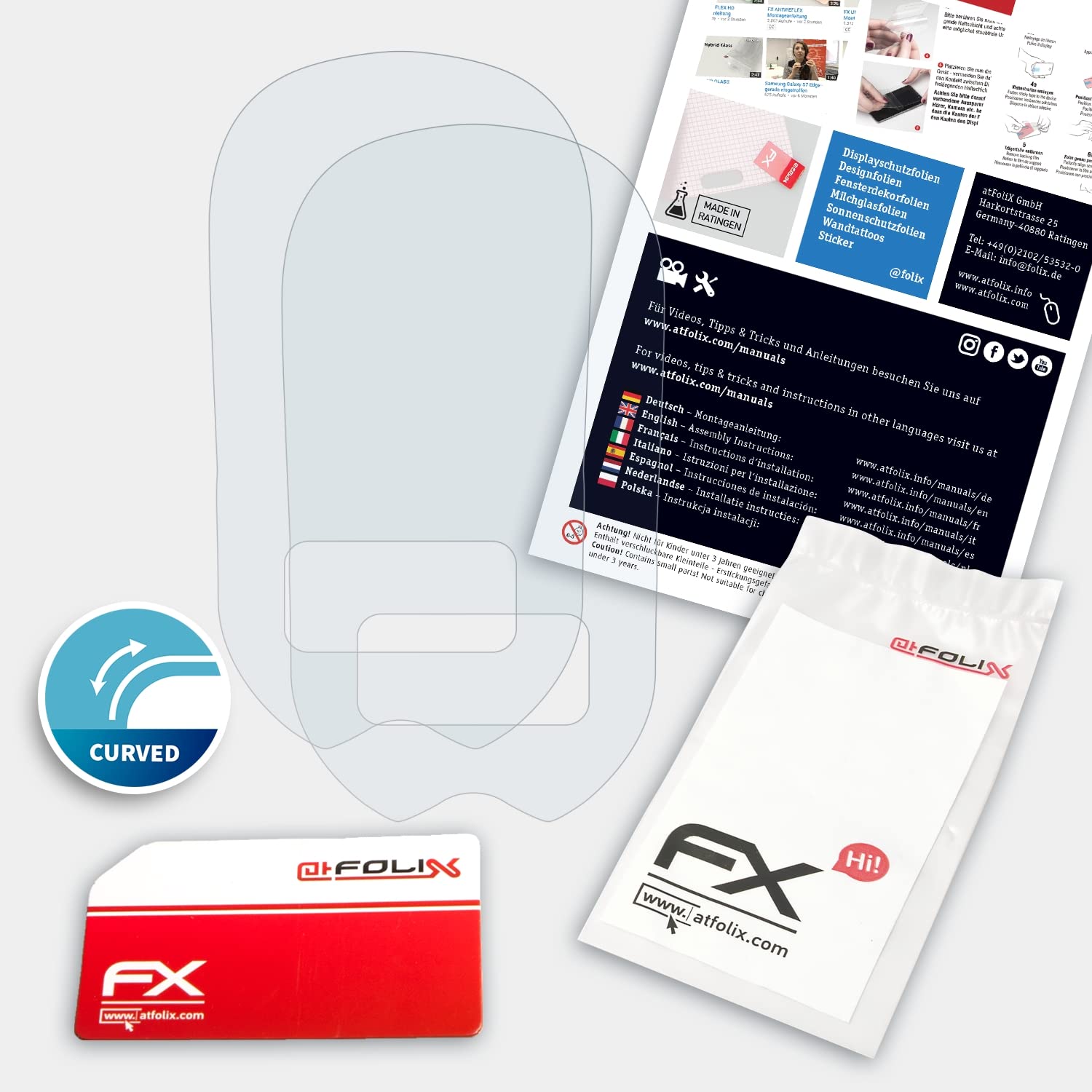 Accu Chek Aviva Screen Protector - Ultra Clear & Flexible Film (2-Pack) | Perfect for Glucose Meter Protection & Daily Use
