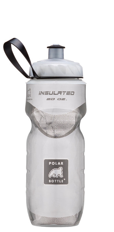 Polar Bottle Solid 20oz (591mL) Insulated Water Bottle - Leak Proof, BPA Free, Durable for Cycling, Hiking & Outdoor Activities