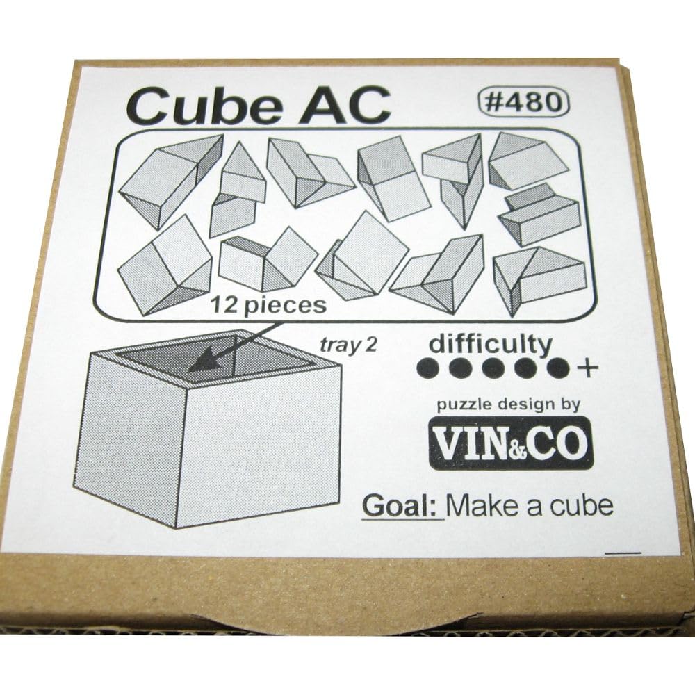 Cube AC Tray 2 - Compact Storage for Office & Home