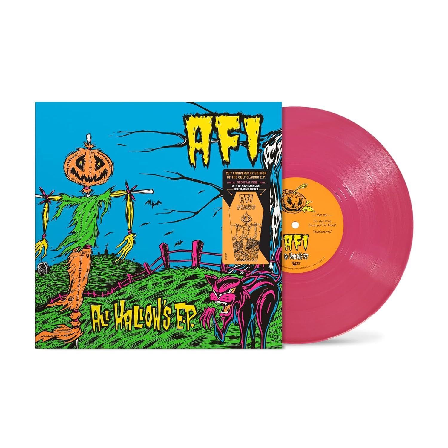 All Hallows E.P. - Limited Edition Color Vinyl Record | Imported Collector's Item for Halloween Parties & Music Enthusiasts
