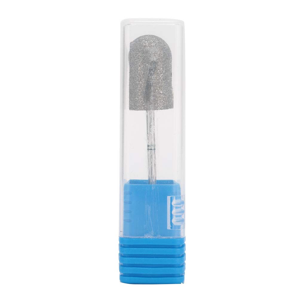 ANKROYU Stainless Steel Nail Drill Bit for Feet - Diamond Pedicure Bit, Callus Remover & Nail Polishing Head | Professional Manicure & Pedicure Tools for Salon & Home Use