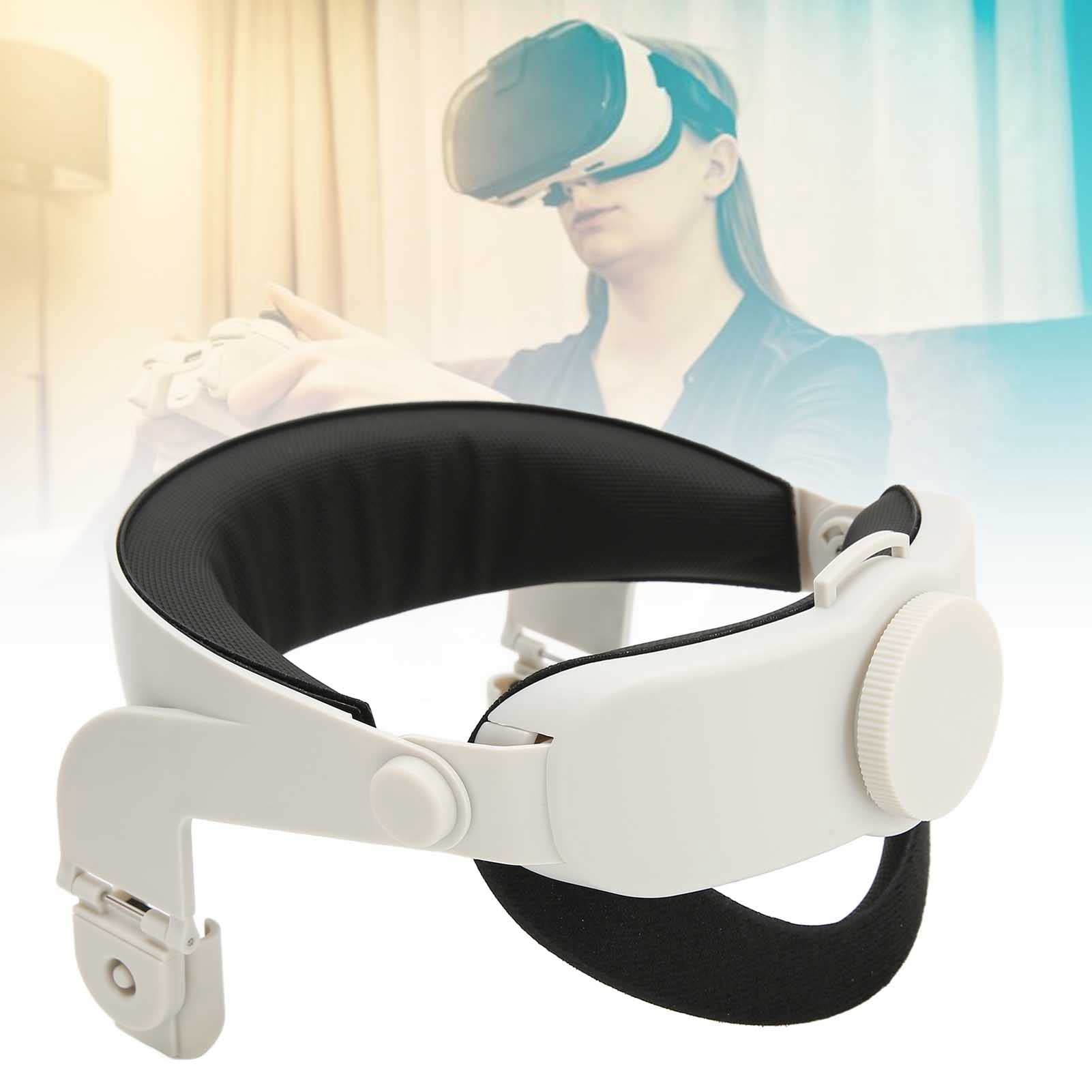 Tyenaza VR Head Strap for Oculus Quest 2 - Comfortable ABS Headband Reduces Face & Head Pressure - Perfect for Gaming, VR Movies & Extended Play Sessions