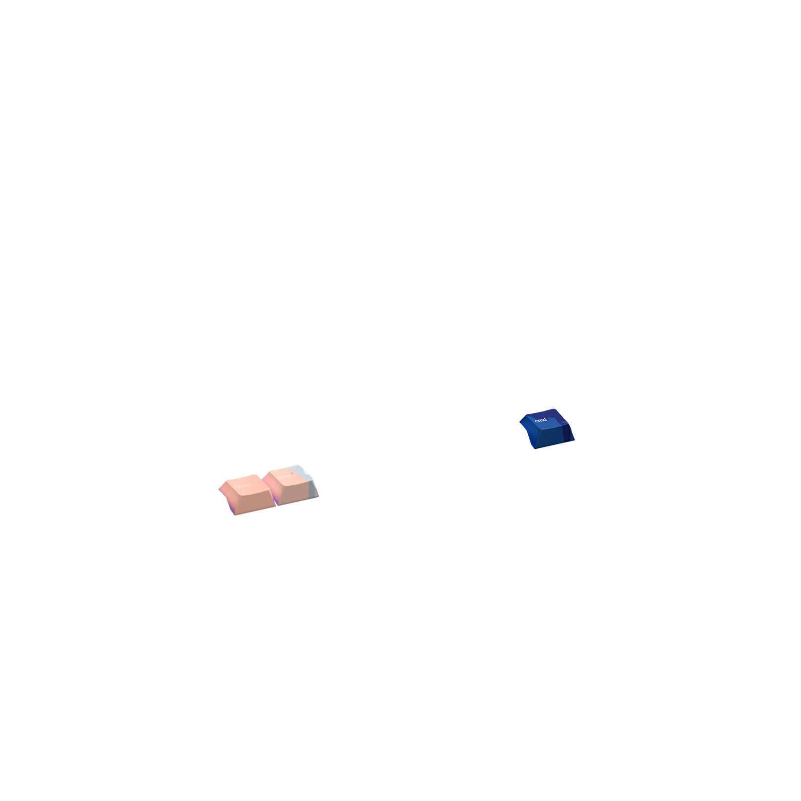 High Tide Keycaps for Mechanical Keyboards - Custom Cherry MX Keycaps for Gaming & Typing - Perfect for PC, Mac & Laptop Keyboards