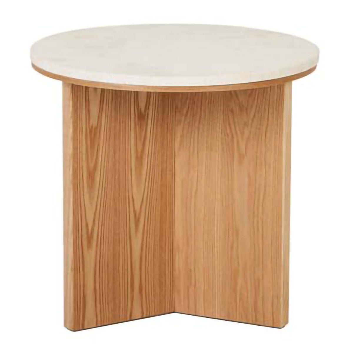 Elsie Side Table - Modern Nightstand with Storage Shelf, Small End Table for Living Room, Bedroom, Office - Perfect for Holding Lamps, Books & Decor