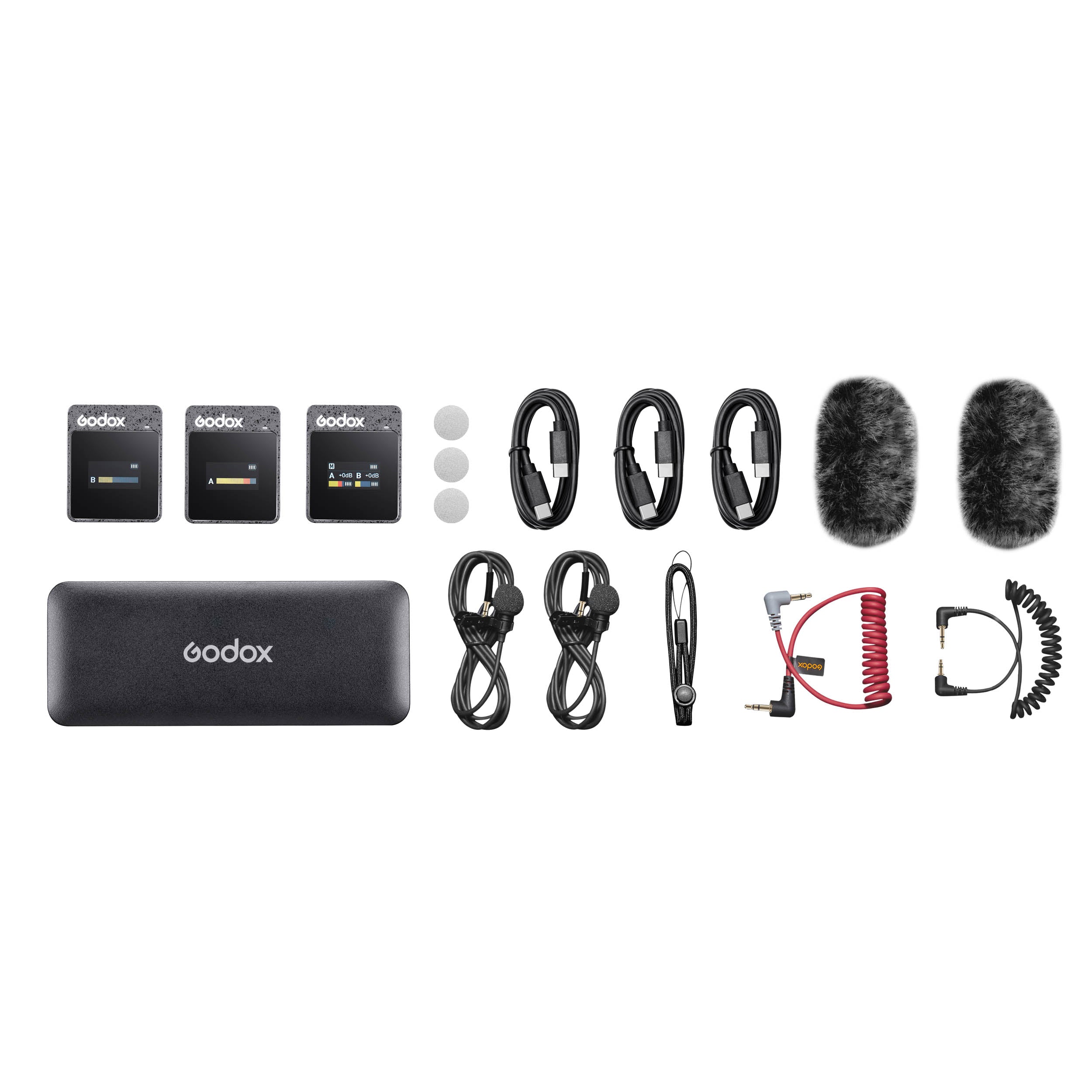 MoveLink II M2 2.4GHz Wireless Microphone System for Karaoke, Live Streaming, Church & Events - Professional Portable Mic Set with Stable Signal (Black)