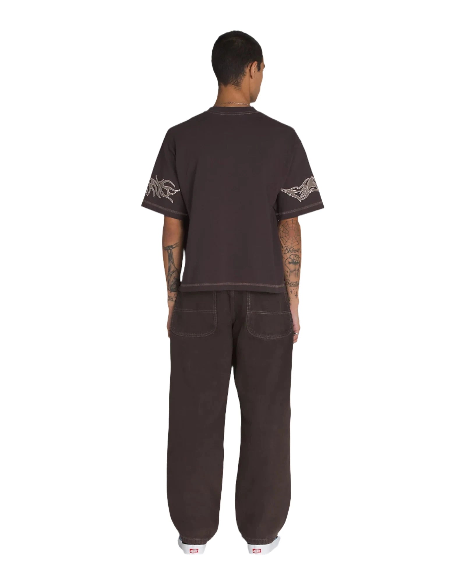 VANS Skate Check 5 Loose Fit Denim Pants for Men - Streetwear Skateboarding Jeans for Casual Wear and Night Out