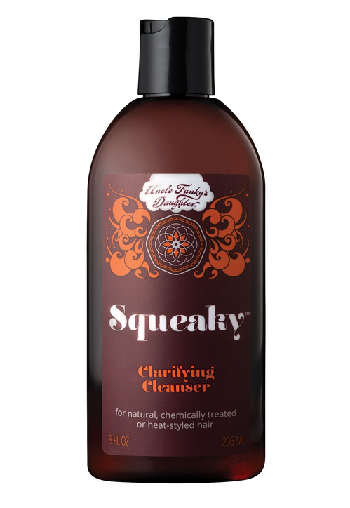Uncle Funky's Daughter Squeaky Clarifying Cleanser 8oz - Deep Cleansing Shampoo for Natural Hair - Perfect for Curly, Coily & Dry Hair Types
