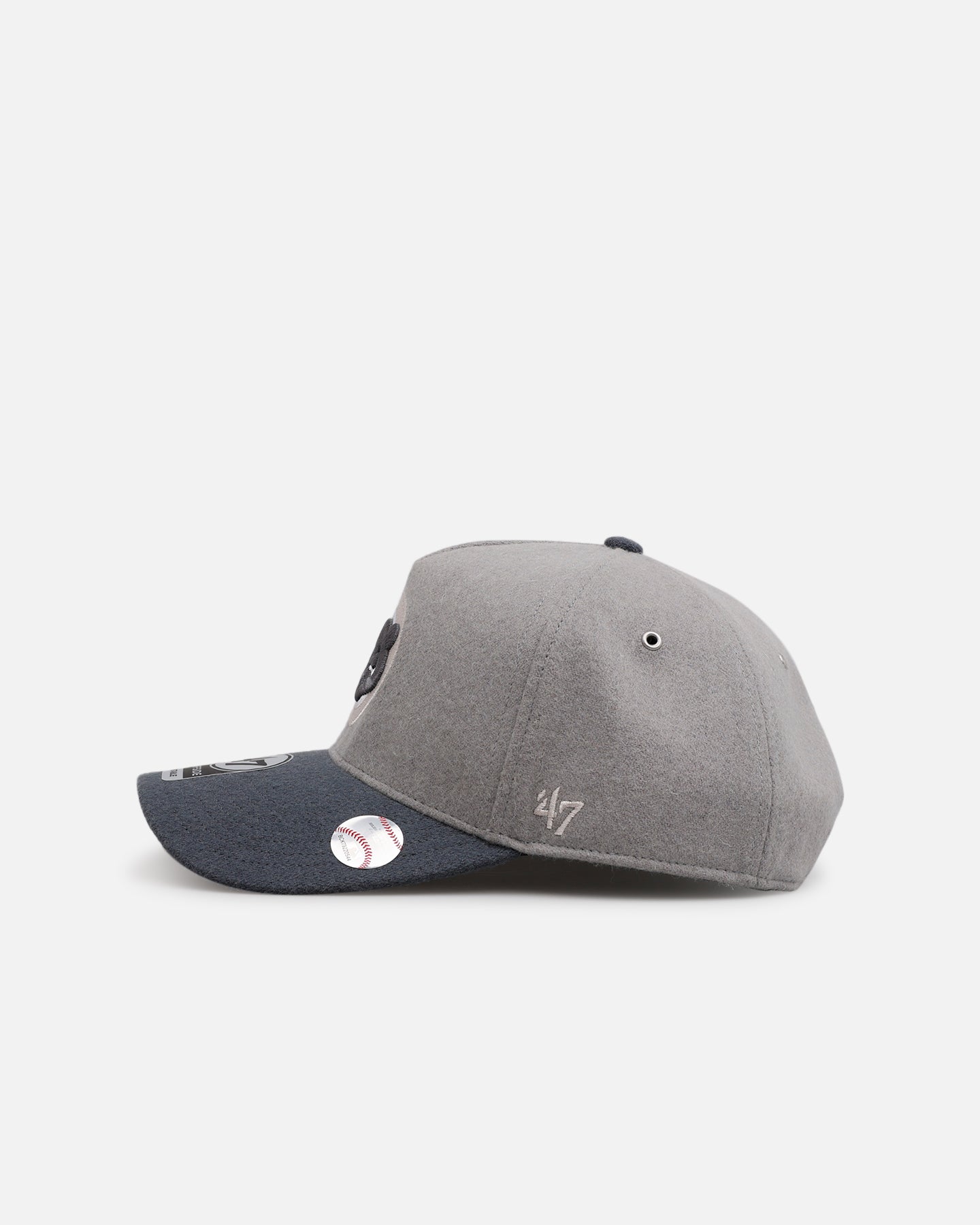 47 Brand Chicago Cubs 'Shades Of Gray' Snapback Hat - Adjustable 47 Offside Cement Baseball Cap for Men - Perfect for Game Day, Streetwear & Casual Outfits
