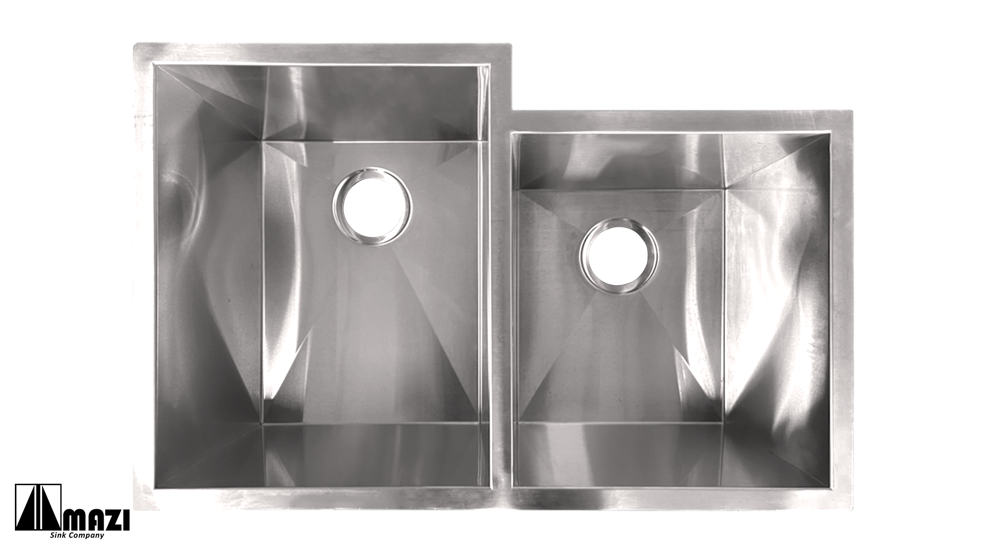 Premium Stainless Steel Handmade Kitchen Sink HBO3120L - Durable 18 Gauge Undermount Sink for Modern Kitchens | Perfect for Cooking, Washing Dishes & Meal Prep
