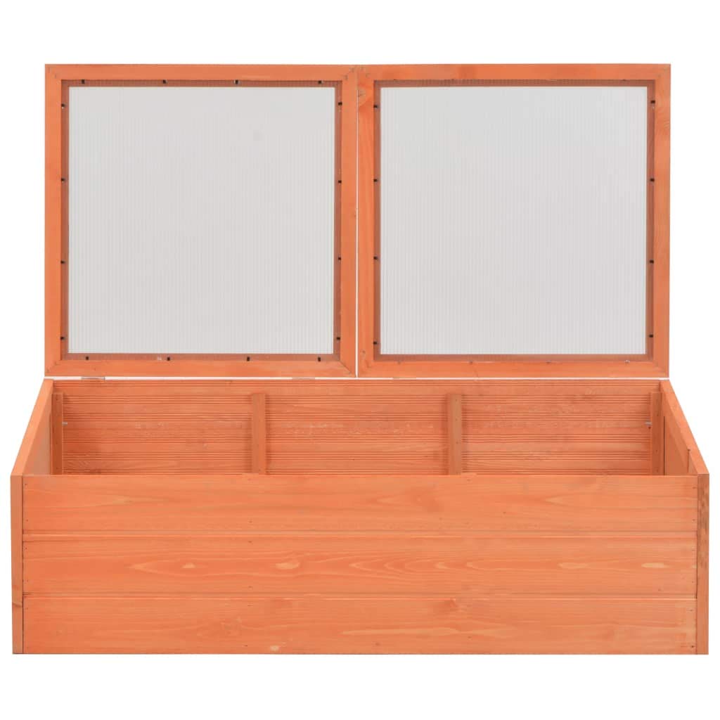 Portable Wooden Greenhouse for Plants - 39.4x19.7x13.4 Inch Raised Garden Planter Stand with Cooling Protection - Indoor Outdoor Decor for Home, Patio & Balcony Gardening