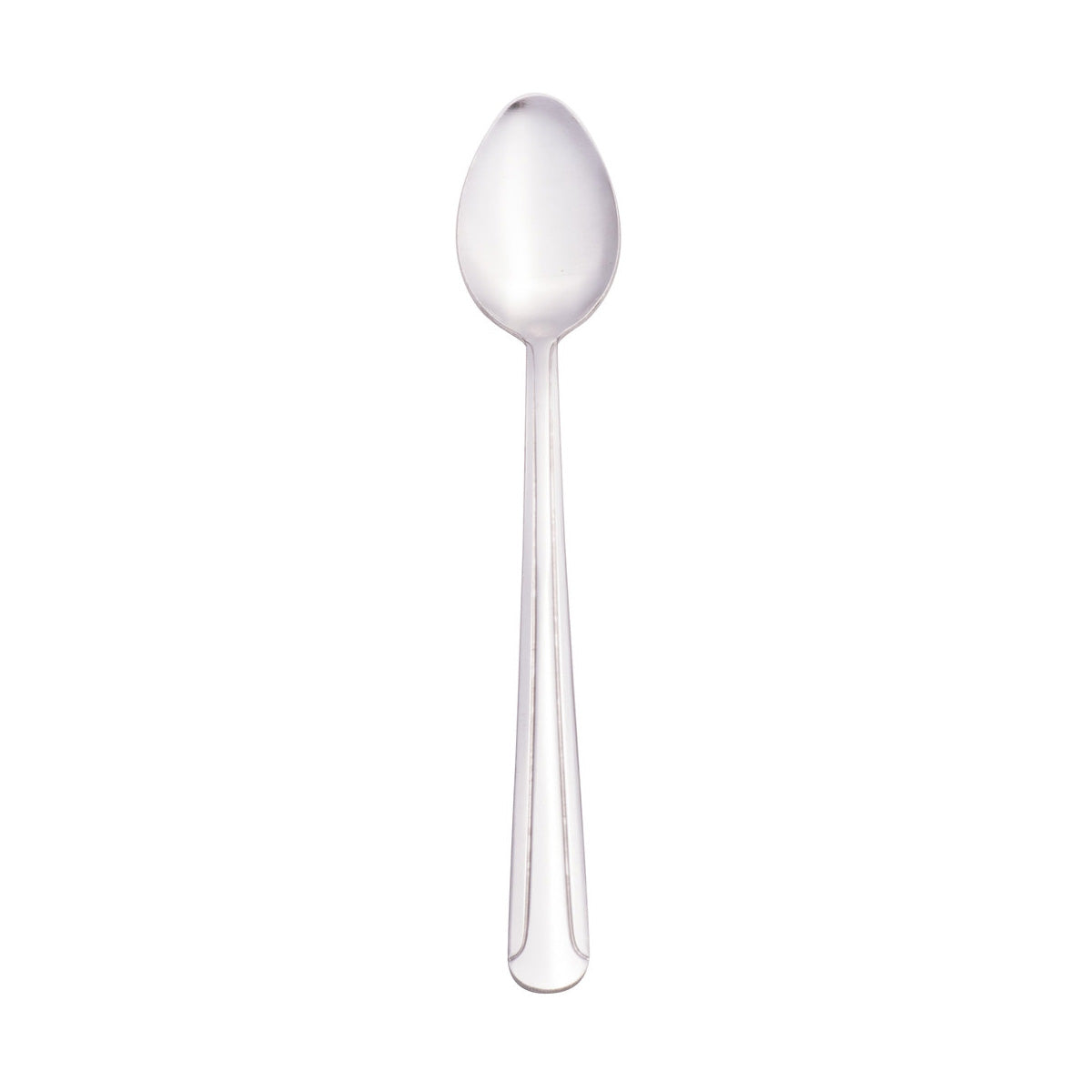 Premium Stainless Steel Dominion Series Iced Tea Spoons - Set of 12 (7 5/8 Inches) - Perfect for Iced Tea, Cocktails, Desserts & Beverage Service