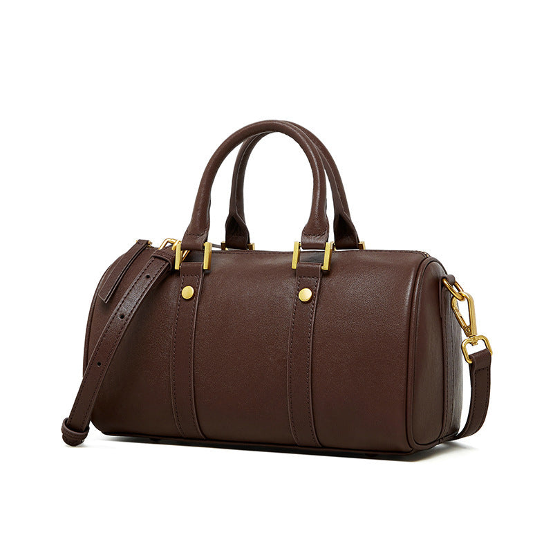 Genuine Leather Crossbody Shoulder Bag for Women - Stylish Tote Purse with Adjustable Strap, Perfect for Work, Travel & Everyday Use