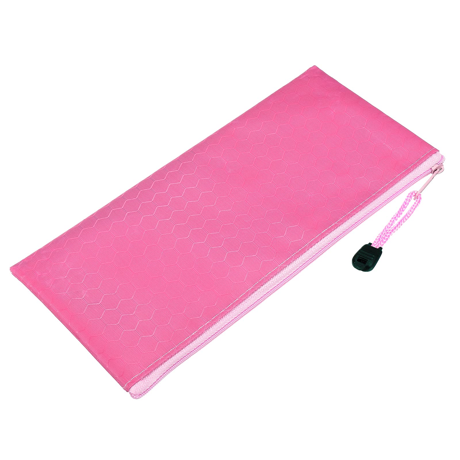 Waterproof A6 Zipper File Bags 10 Pack - Document Organizer Pouch for Office, School & Travel Supplies - Pink Storage Solution for Papers, Receipts & Important Documents