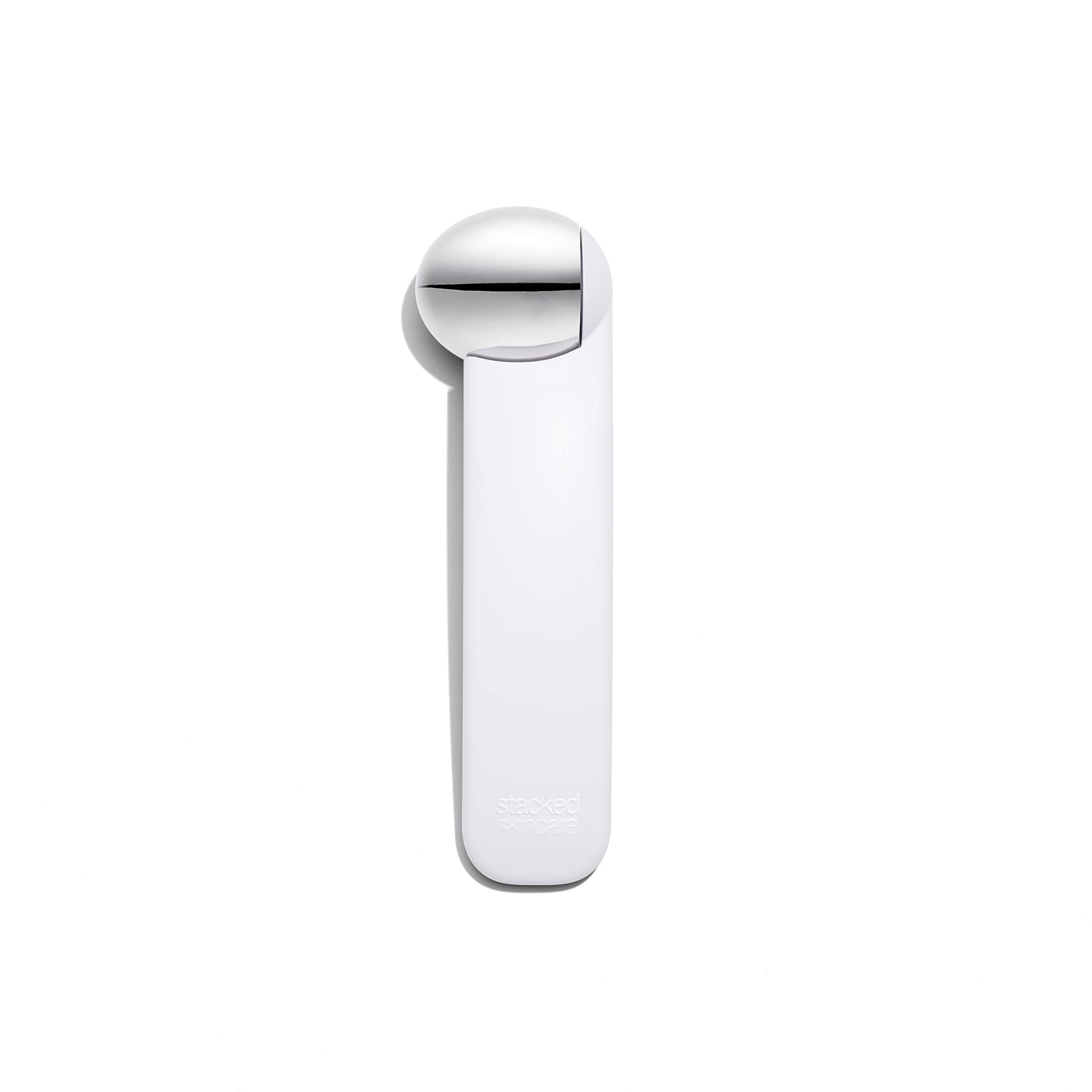 StackedSkincare Ice Roller for Face - Professional Cooling Facial Massager to Reduce Puffiness, Dark Circles & Inflammation | Lift & Sculpt Facial Contours | Perfect for Morning Routine, Post-Workout Recovery & Skincare Treatments